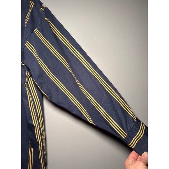 Panhandle Men's Medium Slim Fit Stripe Long Sleeve Western Snap Shirt - Picture 5 of 15